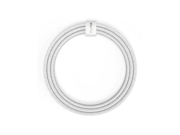 PURO PUCCC240FABK42MTWHI, 2 m, USB C, USB C, USB 2.0, 0,48 Gbit/s, Hvit
