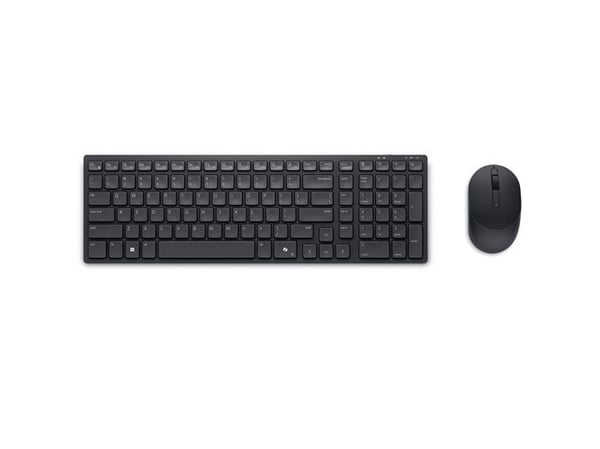 Dell Pro Compact Silent KM555 - Tastatur- og mussett - trådløs