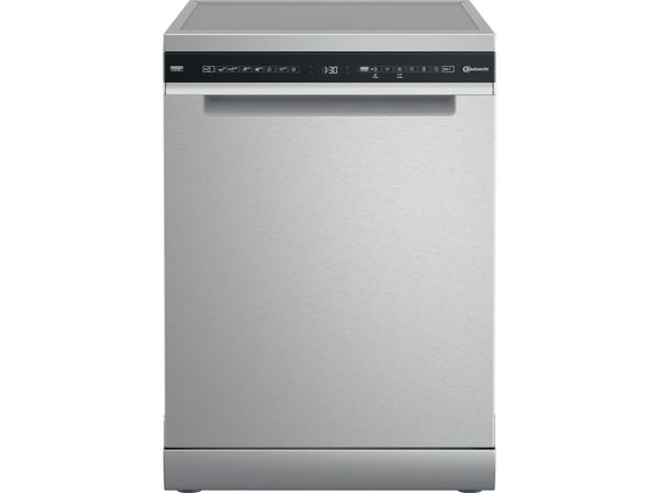Bauknecht B7F HS51 X, Frittstående, Full størrelse (60 cm), Rustfritt stål, Svart, Knapper, 1,3 m