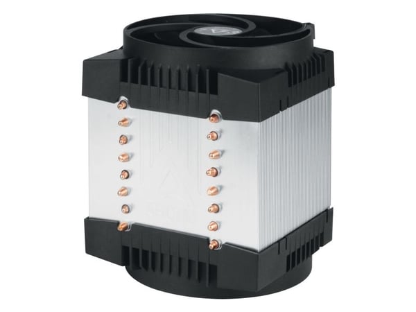 ARCTIC Freezer 4U-M Ampere, Luftkjøler, 12 cm, 122,16 m³/t, Aluminium, Sort