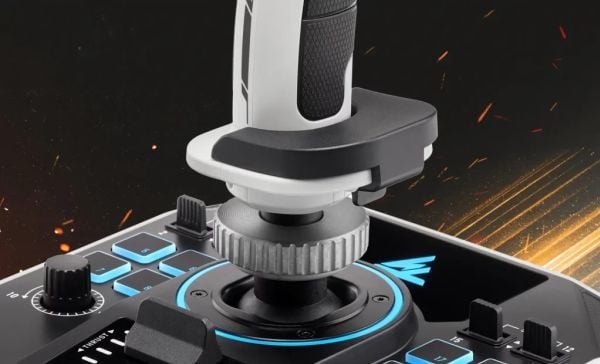 Thrustmaster Sol-R 2 HOSAS Space Sim Duo, Lentosauva, PC, Analoginen/Digitaalinen, Langallinen, USB, USB Type-C