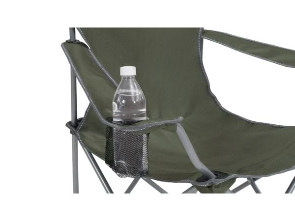 Easy Camp Spruce Arm Chair Olivine, 110 kg, Campingstol, 4 ben, 2,4 kg, Polyester, Oliven