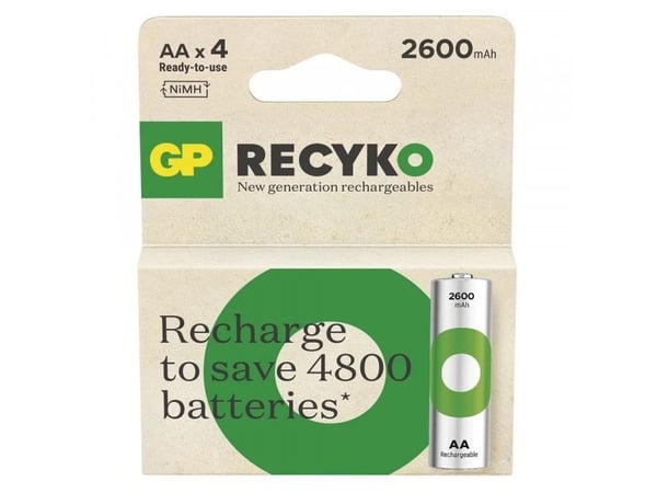 GP Akku GP Recyko 2600mah(AA) bl/4