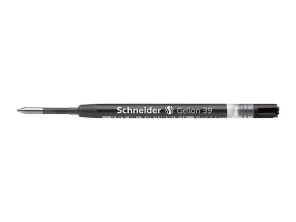 Schneider Gelion 39 - Påfyll - svart - gelblekk - 0.4 mm - for P/N: 101001