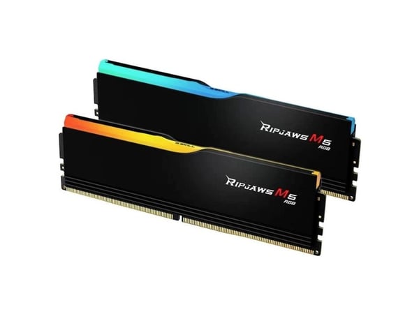 G.Skill Ripjaws M5 RGB F5-6000J2836G16GX2-RM5RK, 32 GB, 2 x 16 GB, DDR5, 288-pin DIMM