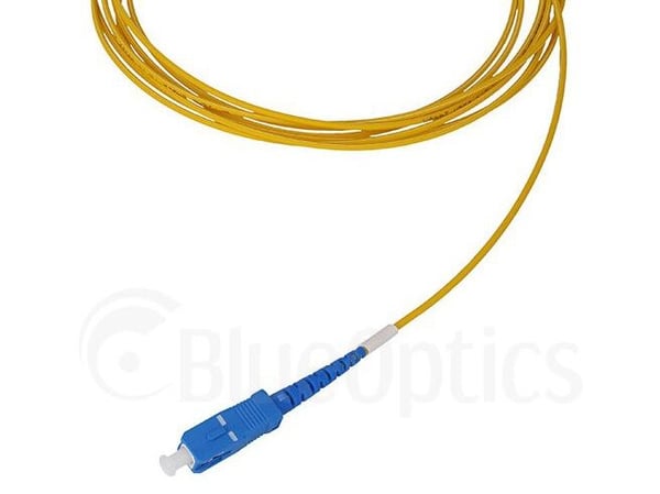 BlueOptics© Simplex fiberoptisk patchkabel, SC-UPC/SC-UPC blå, 10 meter, singlemode E9/125µm, G.657.A1, OS2, inngangsdemping: mindre enn 0,2dB, mer...