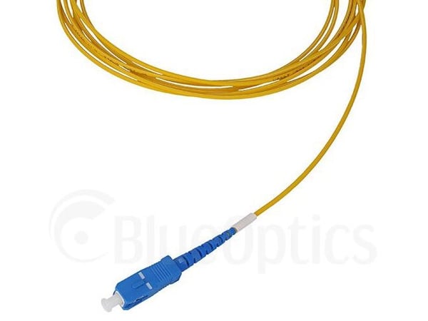 BlueOptics© Simplex fiberoptisk patchkabel, SC-UPC/SC-UPC blå, 50 meter, singlemode E9/125µm, G.657.A1, OS2, inngangsdemping: mindre enn 0,2dB, mer...