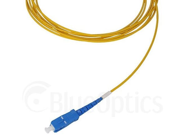 BlueOptics© Simplex fiberoptisk patchkabel, SC-UPC/SC-UPC blå, 30 meter, singlemode E9/125µm, G.657.A1, OS2, inngangsdemping: mindre enn 0,2dB, mer...