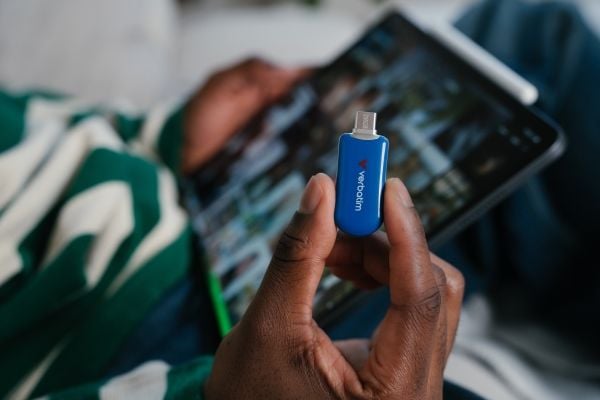 Verbatim 30235, 512 GB, USB Type-C, 3.2 Gen 1 (3.1 Gen 1), 100 MB/s, Uten lokk, Blå