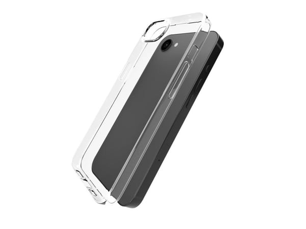 Puro 0.3 Nude silikondeksel til iPhone 16e/17e - Transparent