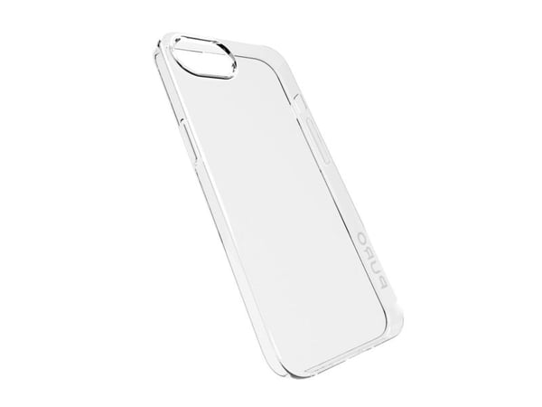 Puro 0.3 Nude silikondeksel til iPhone 16e/17e - Transparent