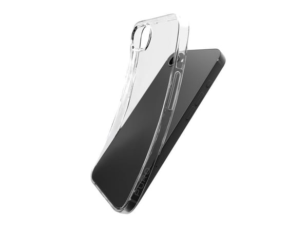 Puro 0.3 Nude silikondeksel til iPhone 16e/17e - Transparent