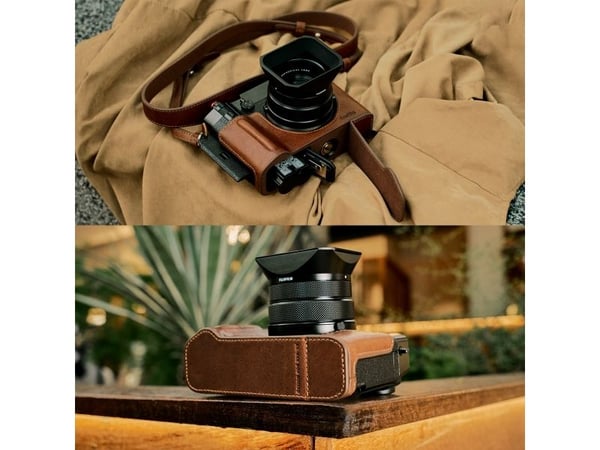 SmallRig 5268, Kabinettaske, Fujifilm, GFX100RF, Skulderrem, Brun