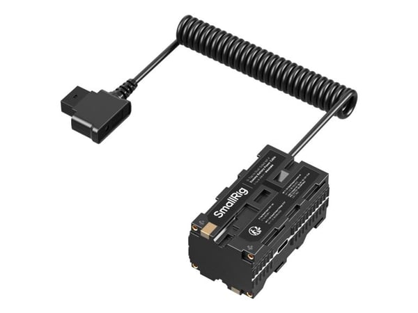 SmallRig 4884, 1,1 m, Sort, D-Tap, NP-F / DC, USB-C, Dummy, 400 mm