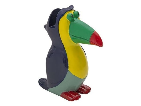 WEDO Brillenhalter Toucan, polyresin, Bunt, 8 x 3,7 x 9,2 cm