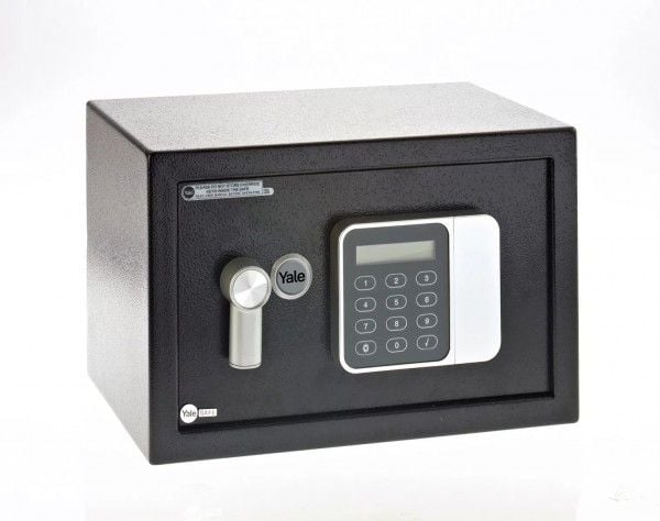 Yale YSG/200/DB2, Frittstående safe, Sort, Kombinasjonslås, 8,6 l, Stål, Gulv/vegg