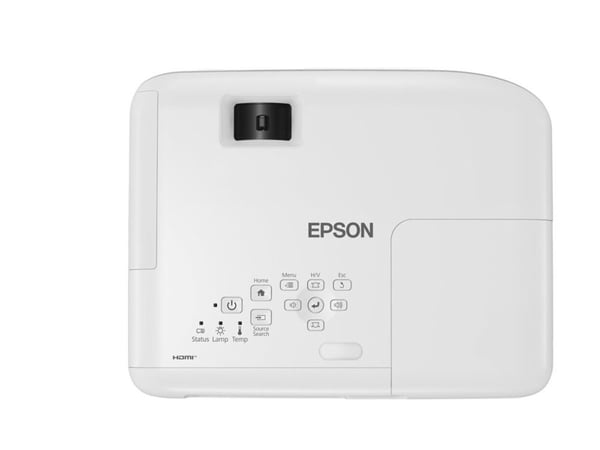Epson EB-W53 - 3 LCD-projektor - portabel - 4000 lumen (hvit) - 4000 lumen (farge) - WXGA (1280 x 800) - 16:10 - hvit