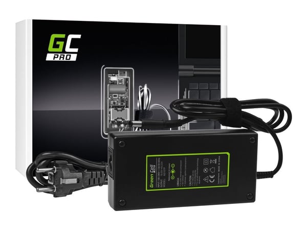 Green Cell PRO - Strømadapter - AC - 180 watt - svart - for Alienware 13, 14, 15, M14x, M15x; Dell Latitude E5510, E7240, E7440