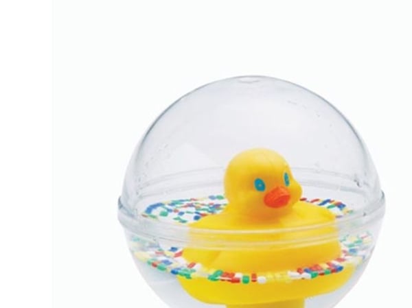Fisher-Price Everything Baby Watermates, anka, aktiverande krypleksak för baby, 0,25 År, Plast, Multifärg