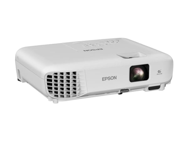 Epson EB-W53 - 3 LCD-projektor - portabel - 4000 lumen (hvit) - 4000 lumen (farge) - WXGA (1280 x 800) - 16:10 - hvit