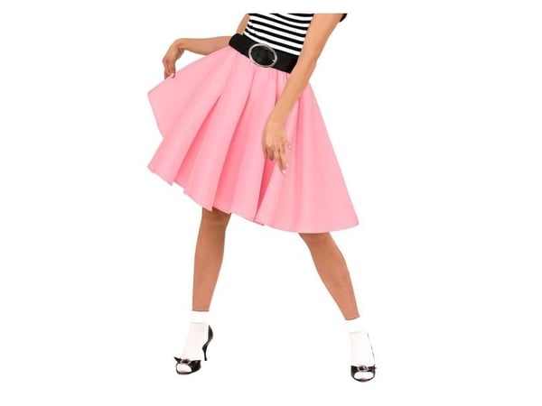 Pink 50er nederdel Pink 50er nederdel