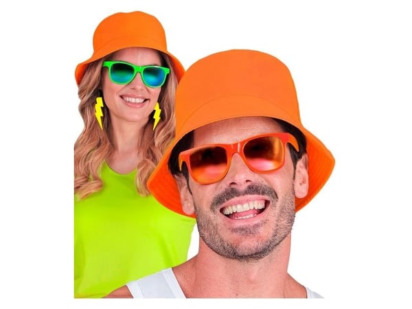 Neonorange bobblehatt