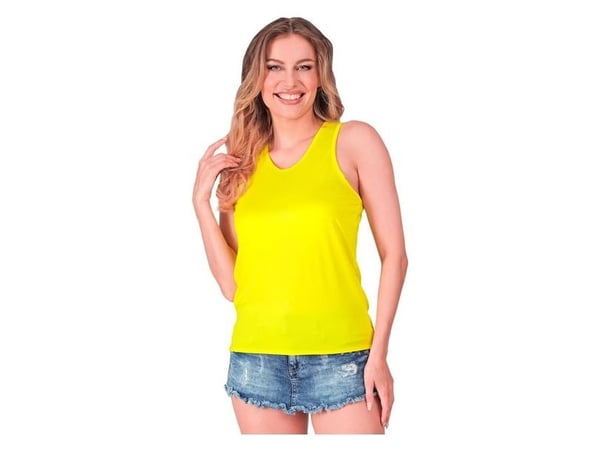Neon gul tank top