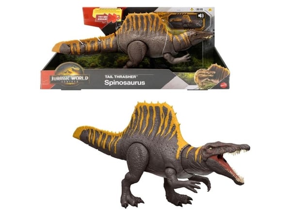 Jurassic World Rebirth Tail Thrasher Spinosaurus
