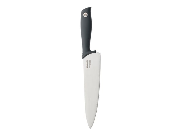Brabantia TASTY+ - Kokkekniv - mørk grå
