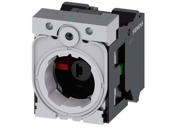 Siemens 3SU1551-1AB20-3MA0 Pidike 3-pyörävyö, LED-elementti (B x K) 30 mm x 40 mm 1 kpl 1 kpl