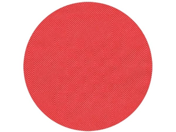 Papstar 12573, Rektangulär, papper, Röd, Mönstrad, 1 styck, 1000 mm