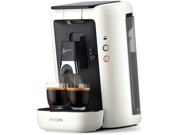 Philips Senseo CSA260 Maestro - Kaffemaskin - 1 bar - glitrende hvit