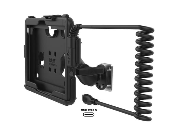 RAM Mounts RAM-101B2-TC-SAM54C-V3FCU, Tabletti/UMPC, Aktiivinen teline, Auto/sisätila, Musta