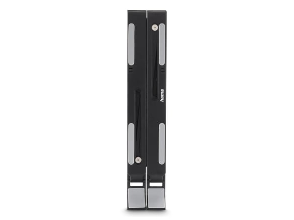 Hama Light, Ställ till bärbara datorer, Svart, Plast, 25,4 cm (10"), 39,6 cm (15.6"), 254 - 396,2 mm (10 - 15.6")