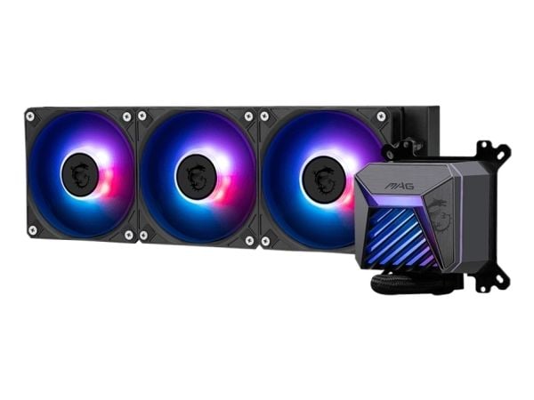 MSI MAG Coreliquid A15 360, All-in-one-nesteenjäähdytin, 12 cm, musta