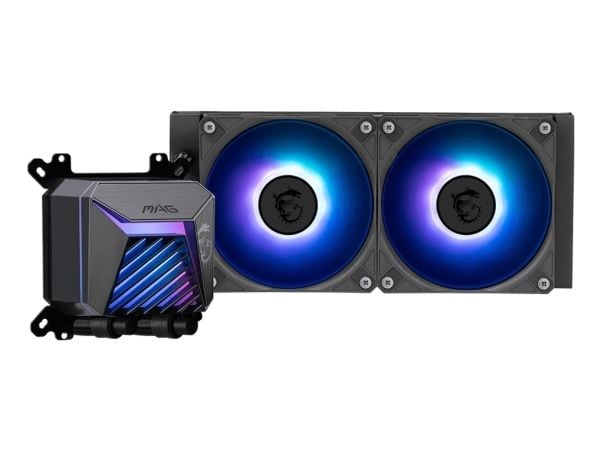 MSI MAG Coreliquid A15 240, All-in-one-nesteenjäähdytin, 12 cm, musta
