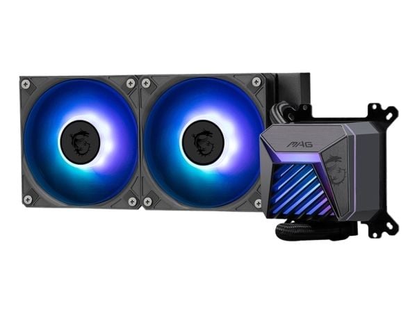 MSI MAG Coreliquid A15 240, All-in-one-nesteenjäähdytin, 12 cm, musta