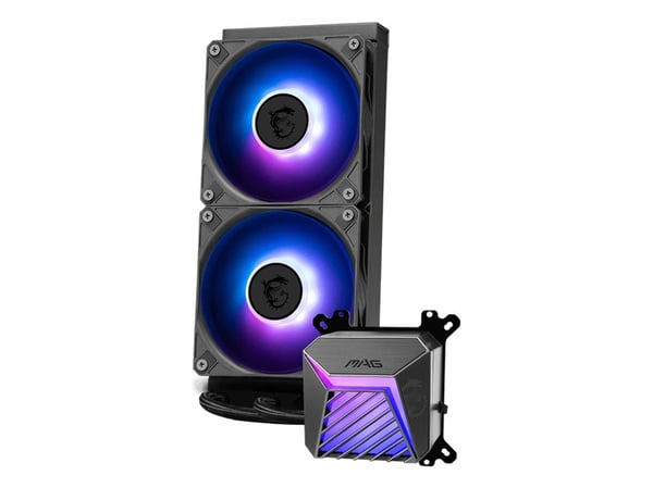 MSI MAG Coreliquid A15 240, All-in-one-nesteenjäähdytin, 12 cm, musta