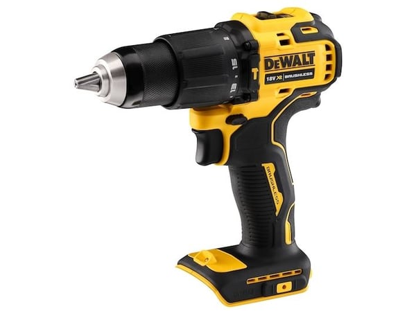 DeWALT DCD709N-XJ, Pistooliporakone, Avaimeton, Harjaton, musta, Keltainen, 1,3 cm, 1650 RPM