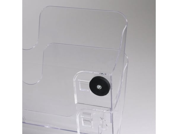 Durable Flexiplus, 2 hyller, Gjennomsiktig, A4, 340 mm, 105 mm, 270 mm