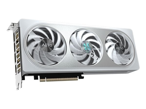 GIGABYTE GeForce RTX 5060 AERO OC 8G, GeForce RTX 5060, 8 GB, GDDR7, 128 bittiä, 7680 x 4320 pikseliä, PCI Express 5.0