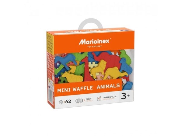 Mini vohveli 62el eläimet
