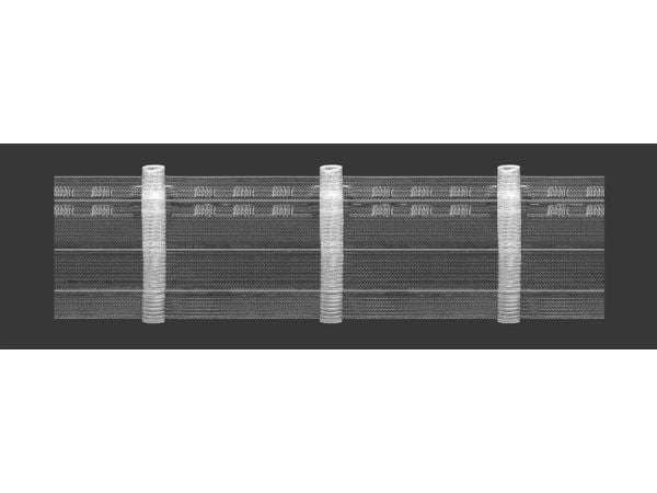 Magam Curtain strip 2.75.150.3, 7.5 mm, white, 50 pcs