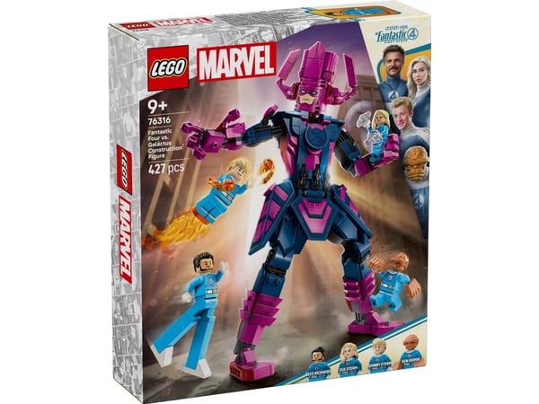 LEGO Super Heroes Marvel 76316 Fantastic Four mot Galactus-byggefigur