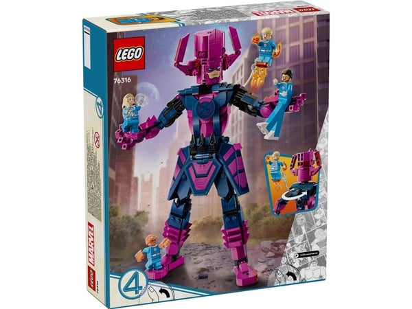LEGO Super Heroes Marvel 76316 Fantastic Four mot Galactus-byggefigur