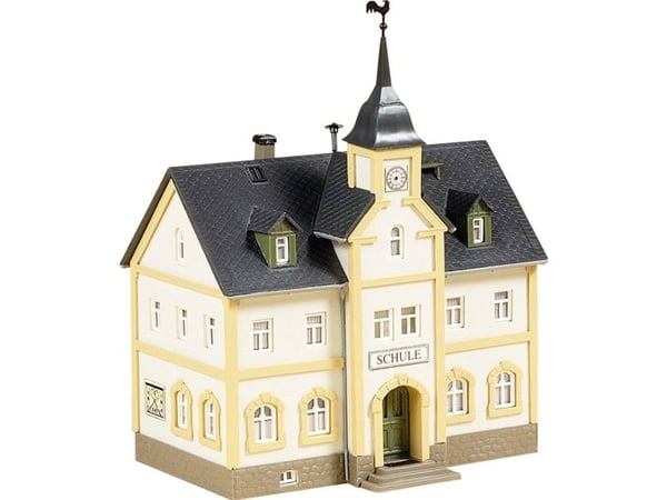 Bygd skole H0, TT Auhagen 12353