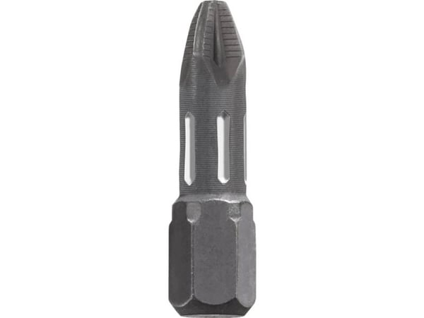 kwb 122112, 1 stykker, Pozidriv, PZ 2, Rustfritt stål, 25 mm, 25,4 / 4 mm (1 / 4")