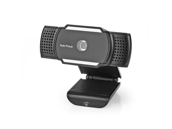 Nedis WCAM110BK, 5 MP, 2592 x 1944 pixlar, 30 fps, 2592x1944@30fps, USB 2.0, Svart