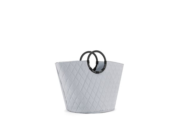 Reisenthel loophome S, Grå, Aluminium, Polyester, Kurv, Monokromatisk, Geometrisk mønster, Innendørs