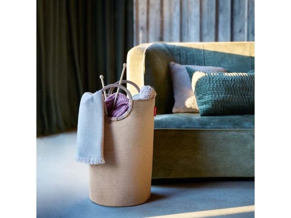 Reisenthel loophome M, Ferskenfarge, Aluminium, Polyester, Kurv, Twist coffee, Monokromatisk, Innendørs